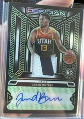 Jared Butler [Green] Basketball Cards 2021 Panini Obsidian Rookie Jersey Ink Autographs Prices