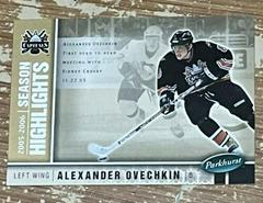 Alexander Ovechkin #600 Hockey Cards 2005 Parkhurst Prices