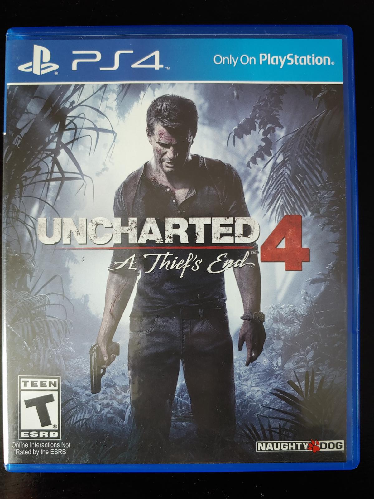 Uncharted 4 A Thief's End | Item, Box, and Manual | Playstation 4