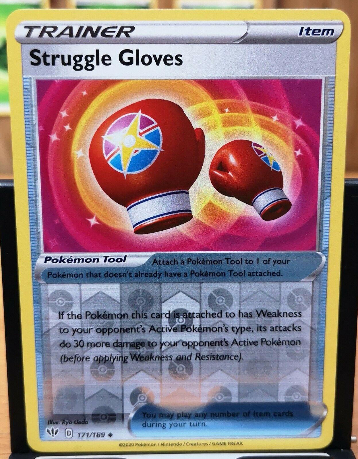 Struggle Gloves [Reverse Holo] 171 Prices Pokemon Darkness Ablaze