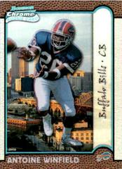 Antoine Winfield [Interstate Refractor] #180 Football Cards 1999 Bowman Chrome Prices