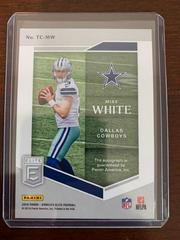 Back | Mike White Football Cards 2018 Donruss Elite Turn of the Century Autographs