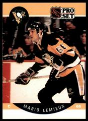 Mario Lemieux Hockey Cards 1990 Pro Set Prices