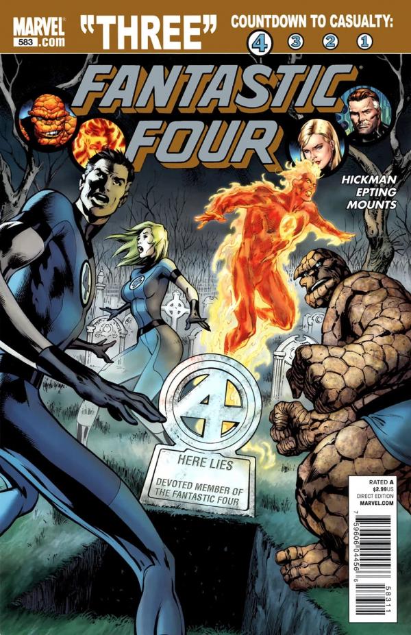 Fantastic Four #583 (2010) Comic Books Fantastic Four