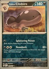 Paldean Clodsire [Reverse Holo] #129 Pokemon Obsidian Flames Prices