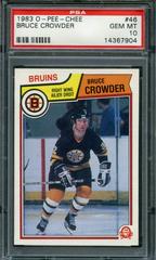 Bruce Crowder #46 Hockey Cards 1983 O-Pee-Chee Prices