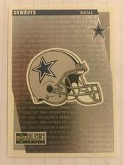 Cowboys Checklist #DA14 Football Cards 1997 Collector's Choice Cowboys Prices