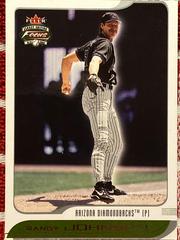 Randy Johnson #10 Baseball Cards 2002 Fleer Focus JE Prices