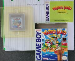 Box, Cartridge, Tray, And Manual  | Wario Land Super Mario Land 3 GameBoy