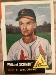Willard Schmidt #168 Baseball Cards 1991 Topps Archives 1953 Prices