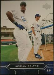 Adrian Beltre #99 Baseball Cards 2005 Upper Deck Prices