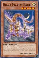Hieratic Dragon of Nebthet [1st Edition] YuGiOh Galactic Overlord Prices