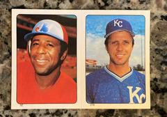 Dan Driessen / Larry Gura #92 / 278 Baseball Cards 1985 Topps Stickers Prices