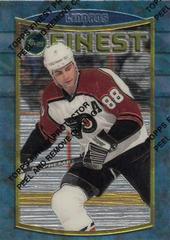 Eric Lindros [Refractor w/ Coating] Hockey Cards 1994 Finest Prices