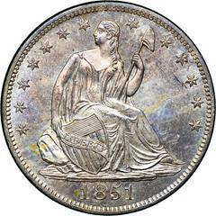 1851 O Coins Seated Liberty Half Dollar Prices