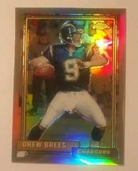 Drew Brees [Refractor] #TB37 Football Cards 2005 Topps Chrome Throwbacks Prices