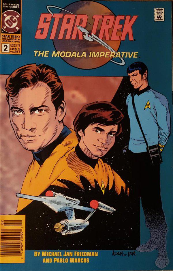 Star Trek: The Modala Imperative [Newsstand] #2 (1991) Comic Books Star Trek: The Modala Imperative