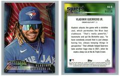 Vladimir Guerrero Jr. [Red] #SS-5 Baseball Cards 2022 Topps Sweet Shades Prices