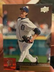Armando Galarraga #125 Baseball Cards 2009 Upper Deck Prices