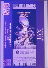 Super Bowl XVI #16 Football Cards 1990 Pro Set Super Bowl 160 Prices