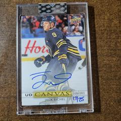 Jack Eichel [Update] Hockey Cards 2020 Upper Deck Clear Cut Canvas Signatures Prices