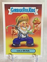 Gold RUSS [Gold] #5b Garbage Pail Kids American As Apple Pie Prices