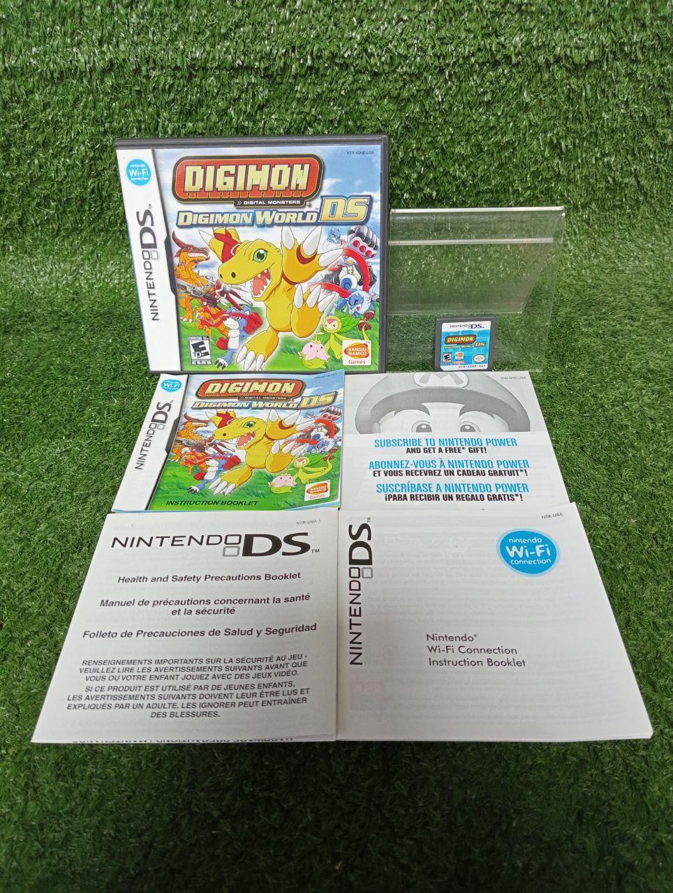 Digimon World DS Item, Box, and Manual Nintendo DS