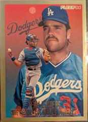 Mike Piazza #21 of 28 Baseball Cards 1994 Fleer Team Leaders Prices
