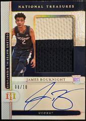 James Bouknight [College Materials Signatures Gold] Basketball Cards 2021 Panini National Treasures Collegiate Prices