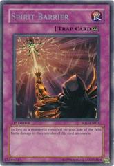 Spirit Barrier [1st Edition] YuGiOh Soul of the Duelist Prices