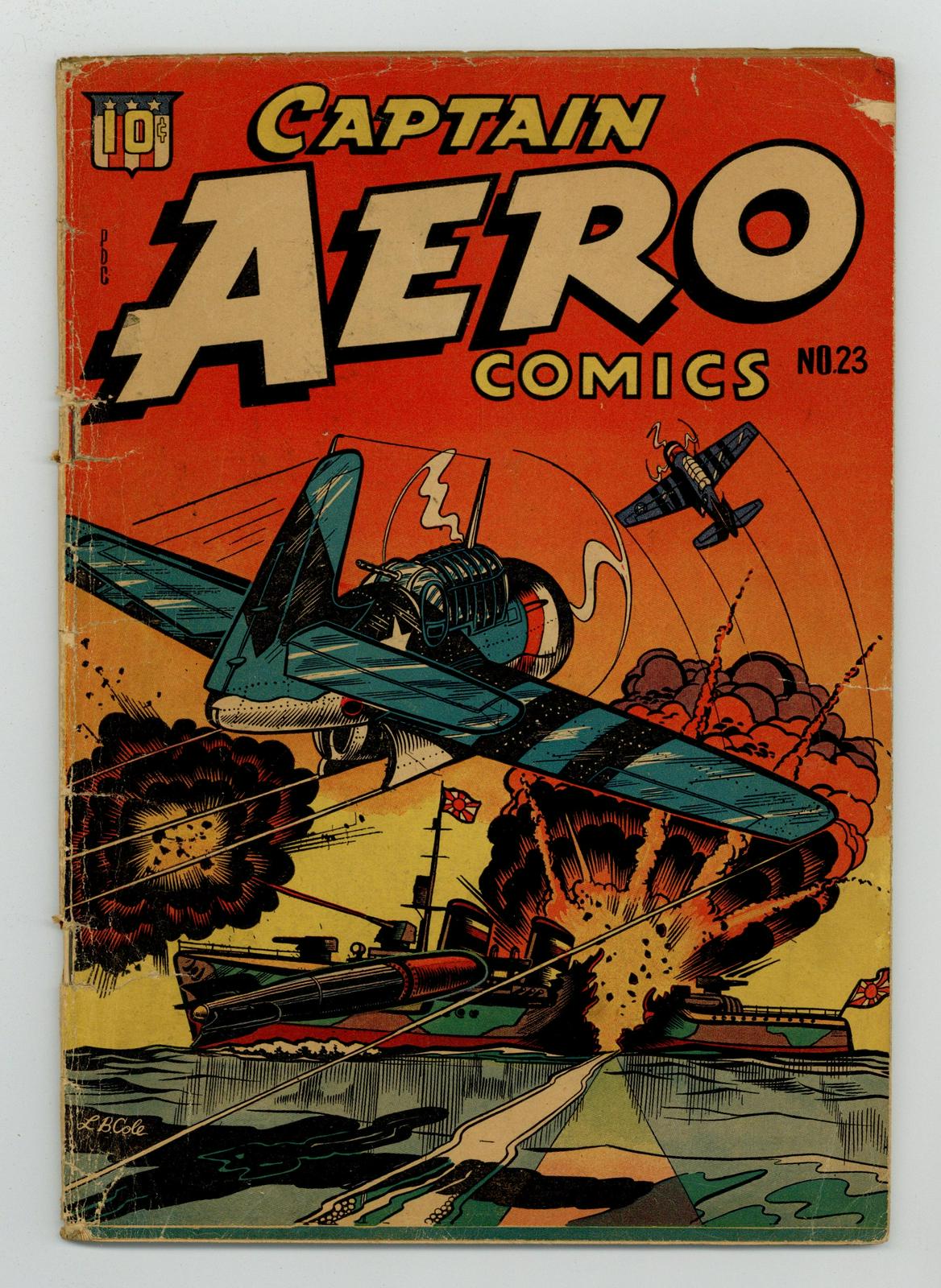 Captain Aero Comics #23 (1945) Comic Books Captain Aero Comics