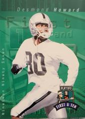 Desmond Howard #130 Football Cards 1997 Playoff 1st & 10 Prices
