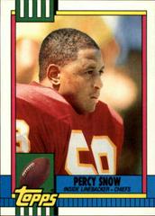 Percy Snow Football Cards 1990 Topps Traded Prices