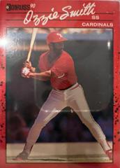 Ozzie Smith [Recent Major League Performance] #710 Baseball Cards 1990 Donruss Prices