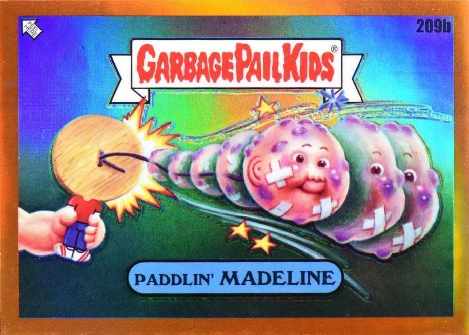 Paddlin' MADELINE [Orange] #209b 2023 Garbage Pail Kids Chrome