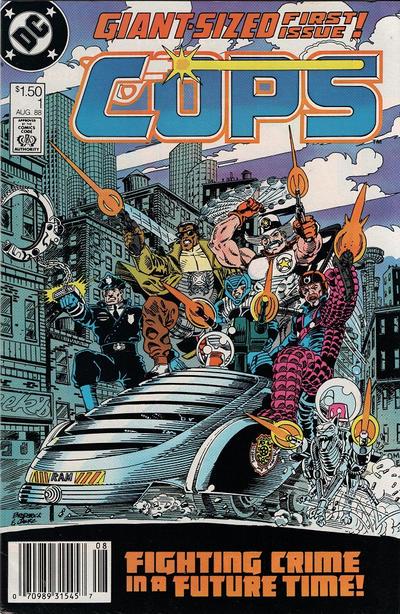 COPS [Newsstand] #1 (1988) Comic Books COPS (DC)