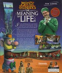 Back Of Big Box | Monty Python's The Meaning of Life PC Games