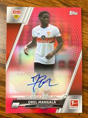 Orel Mangala [Red] Soccer Cards 2021 Topps Bundesliga Autographs Prices