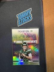 Zach Wilson [Green] #RE-2 Football Cards 2021 Panini Illusions Rookie Endorsements Autographs Prices