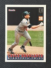 Chuck Knoblauch #112 Baseball Cards 1995 Bazooka Prices