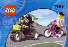 LEGO Set | Telekom Race Cyclist and Television Motorbike LEGO Town