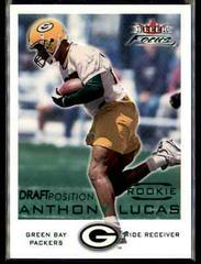 Anthony Lucas [Draft Position] #220 Football Cards 2000 Fleer Focus Prices