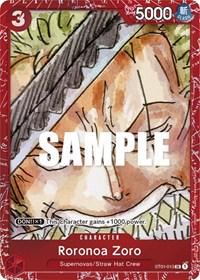 Roronoa Zoro [Red] ST01-013 One Piece Starter Deck 1: Straw Hat Crew