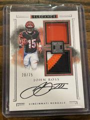 John Ross III [Helmet, Patch Autograph] #106 Football Cards 2017 Panini Impeccable Prices