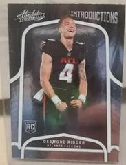 Desmond Ridder #INT-3 Football Cards 2022 Panini Absolute Introductions Prices
