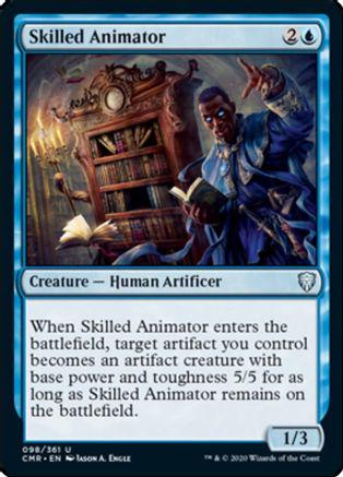 Skilled Animator [Foil] Magic Commander Legends