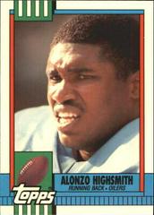 Alonzo Highsmith #220 Football Cards 1990 Topps Tiffany Prices