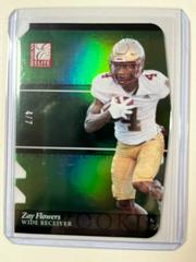 Zay Flowers [Status Die Cut Green] #32 Football Cards 2023 Panini Donruss Elite 2003 Rookies Prices