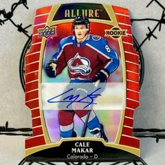 Cale Makar [Red Rainbow Autograph] Hockey Cards 2019 Upper Deck Allure Prices