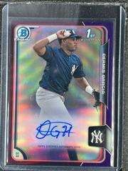 Dermis Garcia #DG Baseball Cards 2015 Bowman Chrome Autograph Prospect Prices